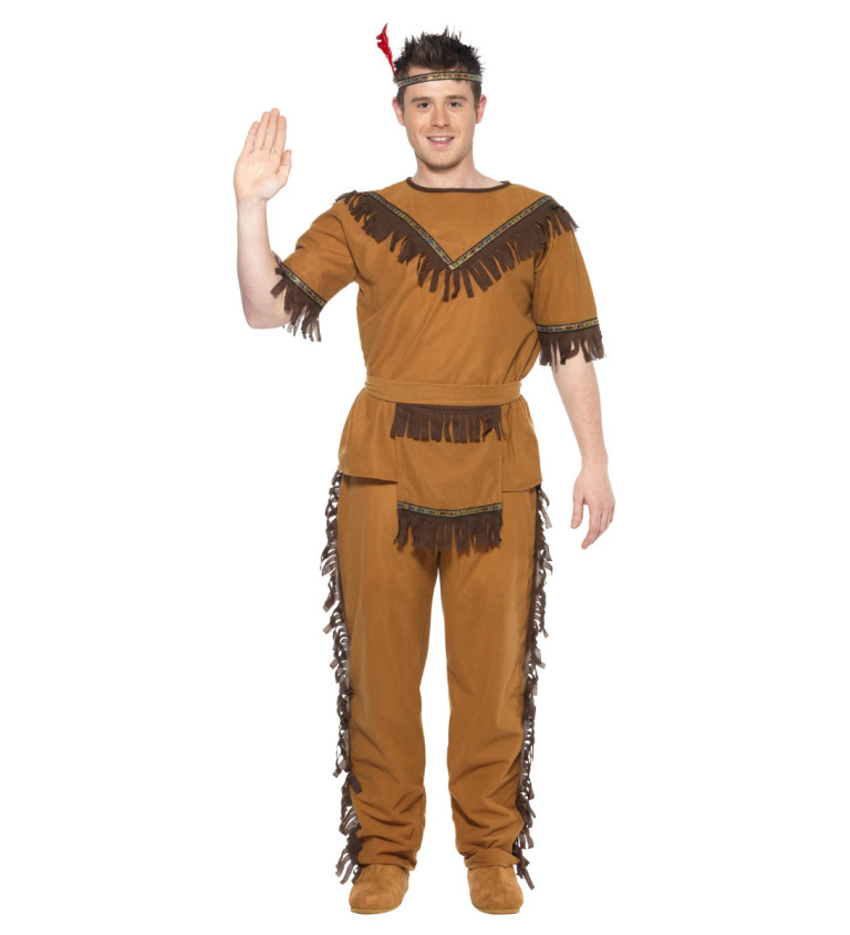 Indiánský chlapec - kostým